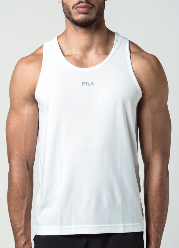Fila Regata Masculina Fila Basic Branca