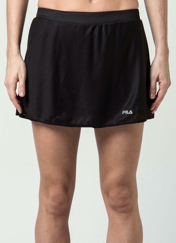 Fila - Short Saia Fila Preto