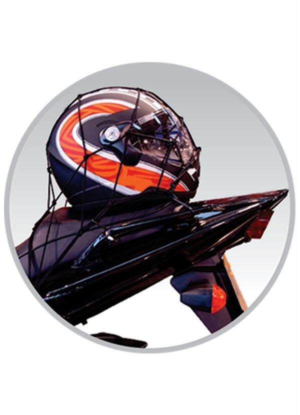 Lar e Lazer - Elástico Tipo Aranha para Fixação de Capacete