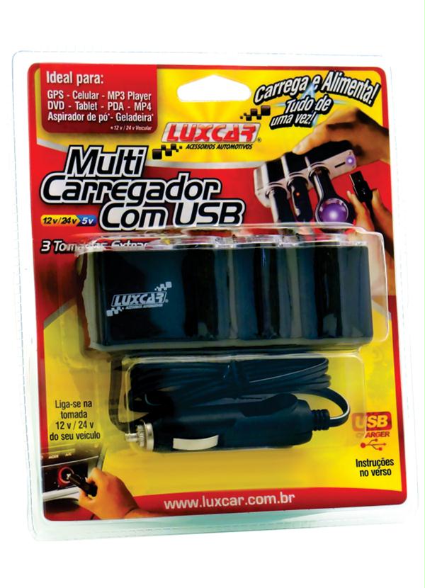 Lar e Lazer - Multi Carregador com Usb