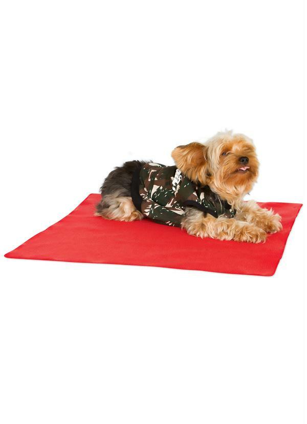 Lar e Lazer - Manta Soft para Cachorro Vermelho