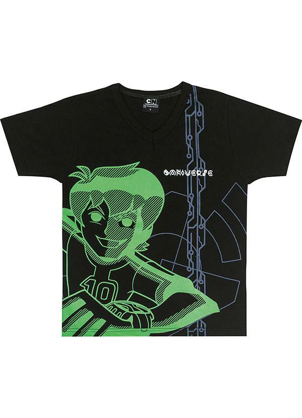 Mls - Ben10 - Camiseta Ben 10 Omniverse Preta