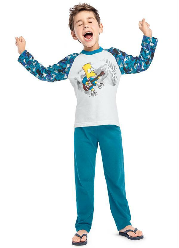 Mls - Simpsons - Pijama The Simpsons Azul