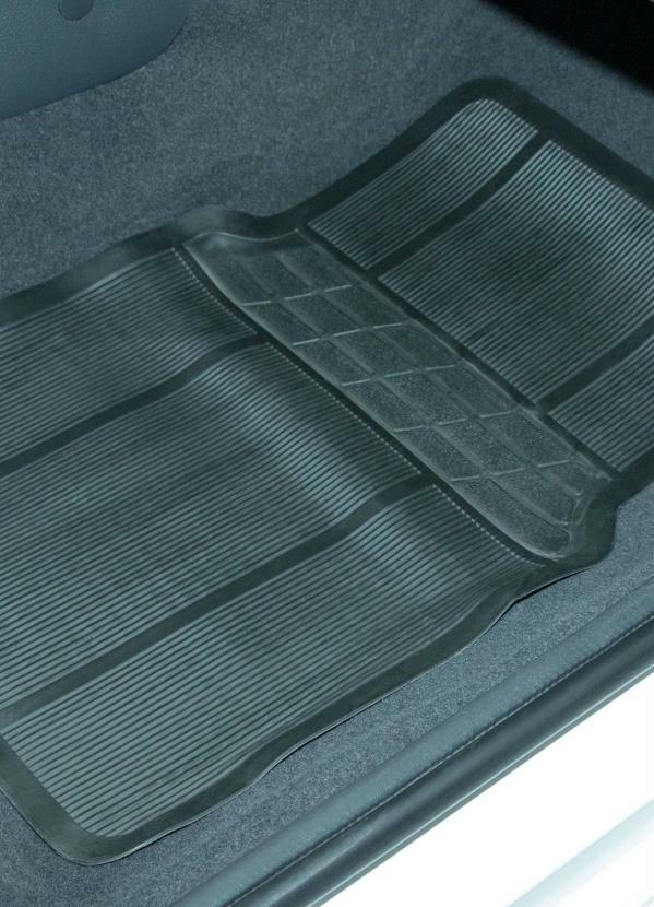 Kit Tapetes Automotivos Preto 4 Peças Lar&Lazer