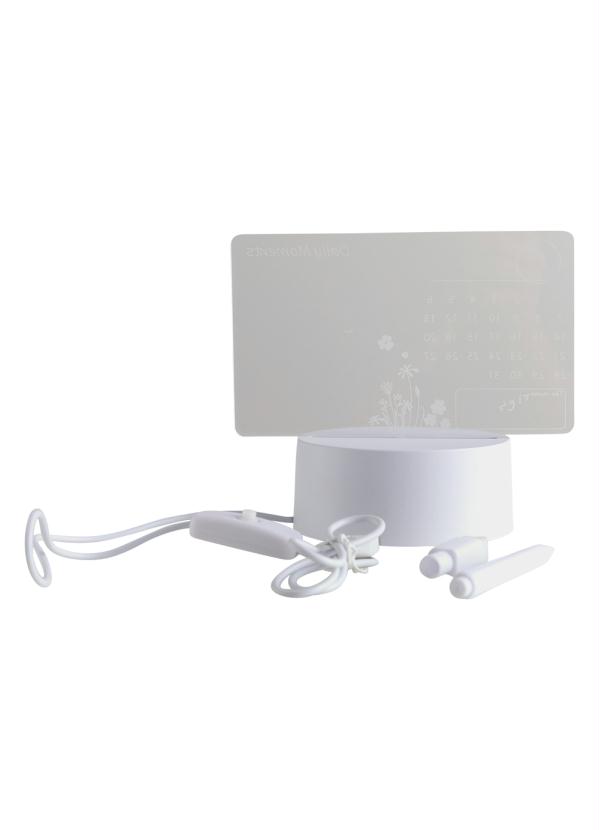 Lar e Lazer - Calendário Eletrônico Luminária Led 4