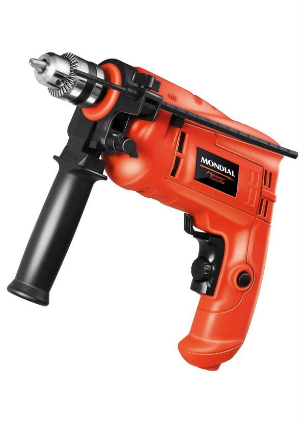 Mondial - Furadeira de Impacto Vermelha 127v