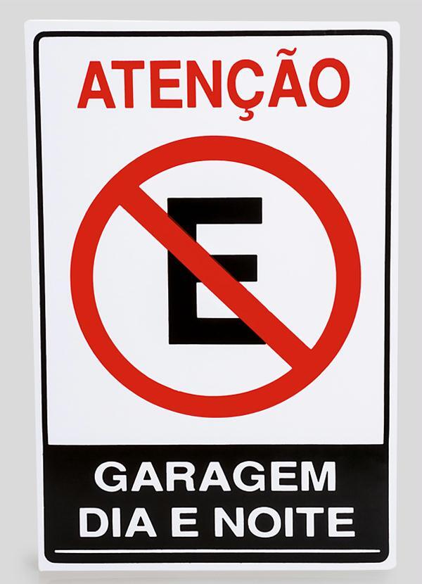Lar e Lazer - Placa Garagem