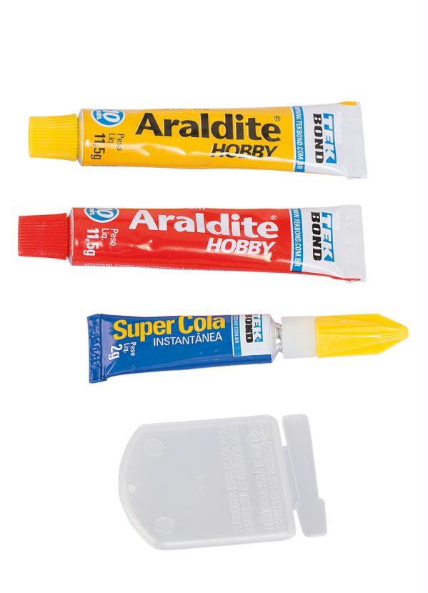 Lar e Lazer - Kit 3 Colas Araldite Hobby