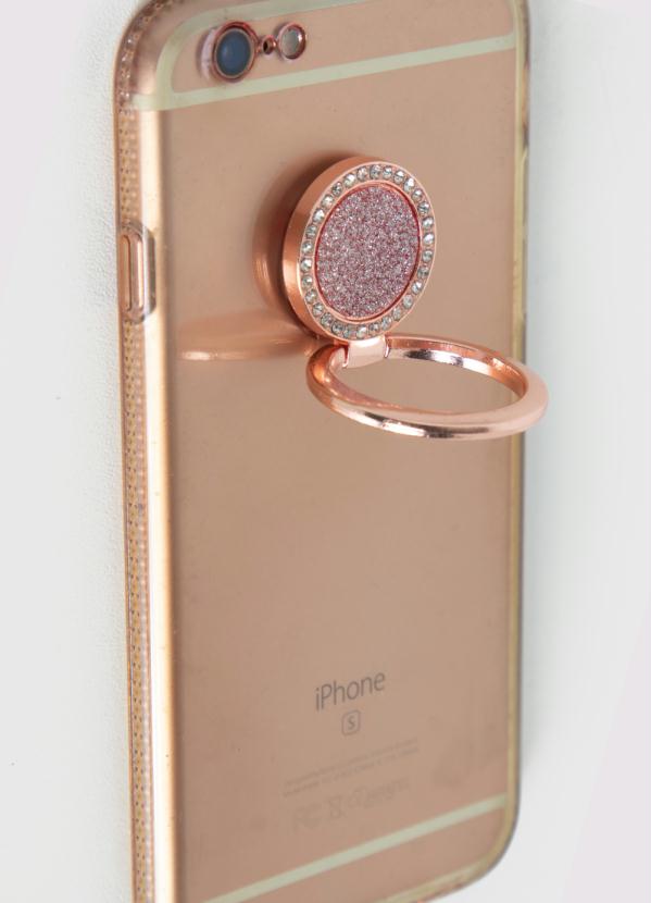 Quintess - Anel para Celular Rosa