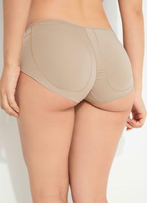 Alma Dolce - Calcinha Modeladora Levanta Bumbu Bege - ALMA DOLCE