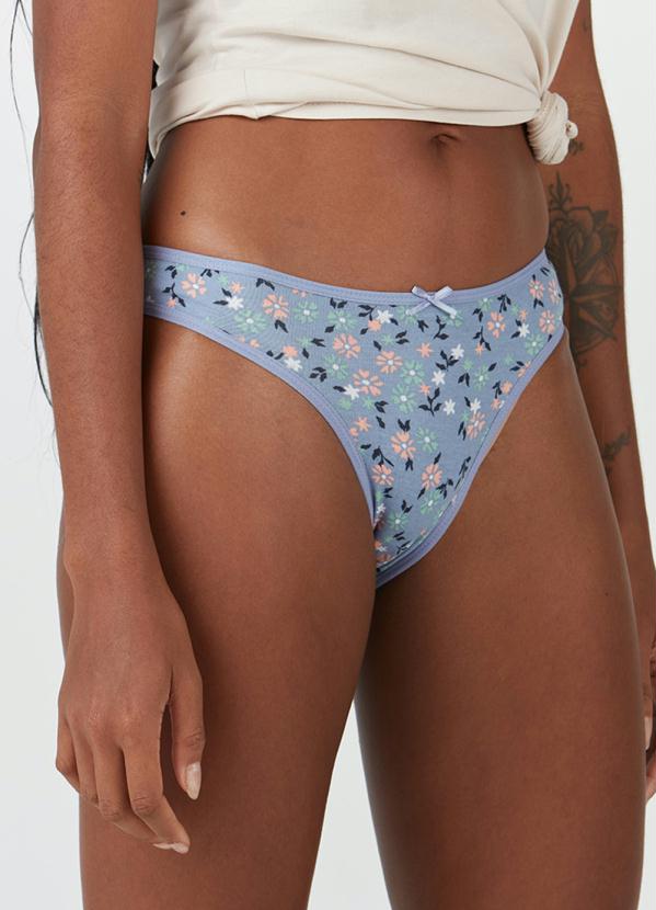 Malwee - Kit Calcinha Azul Biquíni 3