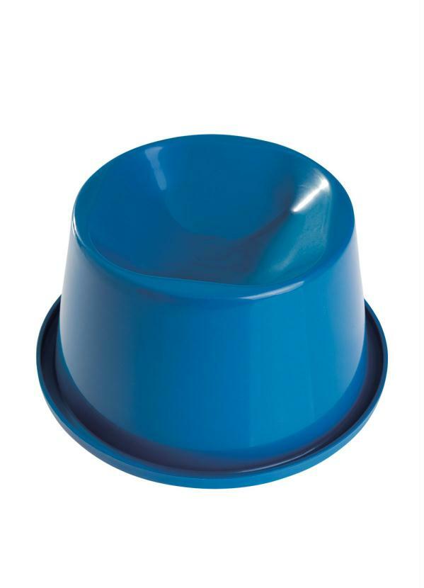 Lar e Lazer - Comedouro Alto para Gatos Azul 1 Peça