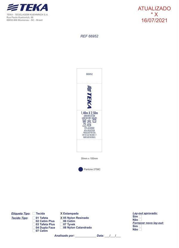 Teka - Toalha de Mesa Retangular Coelhos 140x250 Cm 3