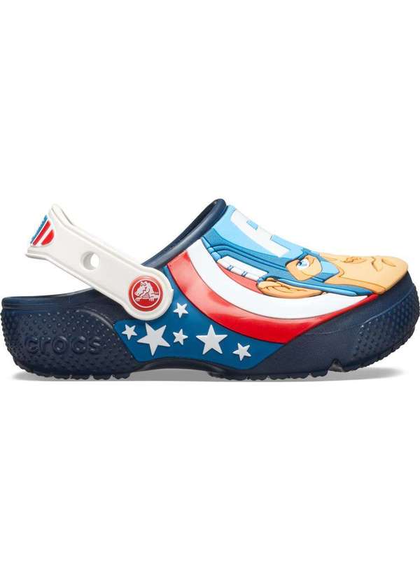 Sandália Crocs Fl Captain America Navy Navy - Crocs