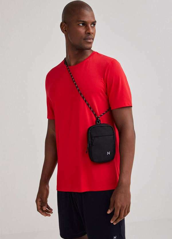 Hering - Bolsa Esportiva Unissex Transversal Preto