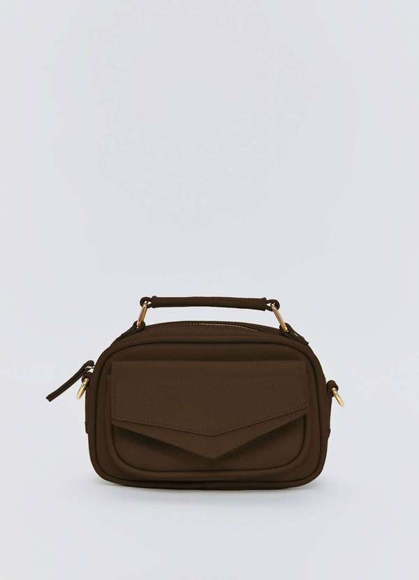 Hering - Bolsa Tiracolo Feminina Pequena Marrom 2