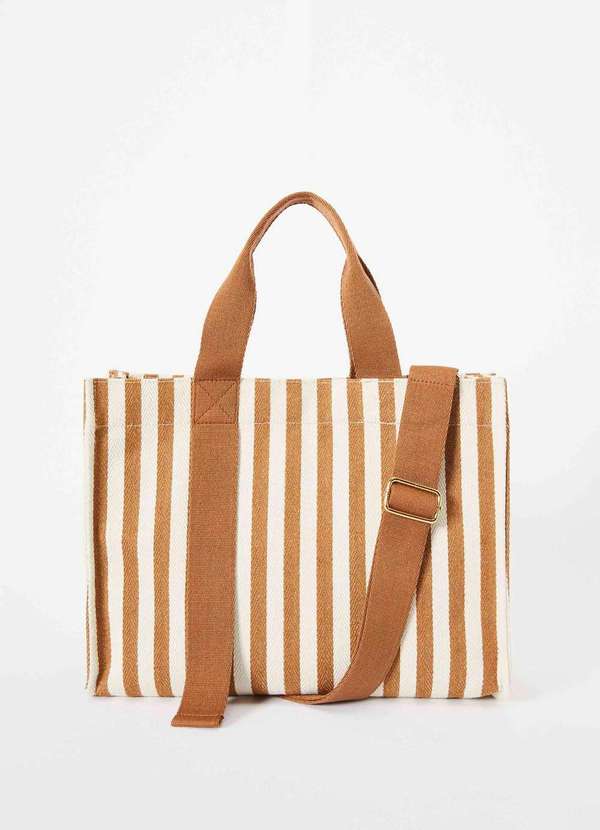 Hering - Bolsa Tote Feminina Grande Marrom