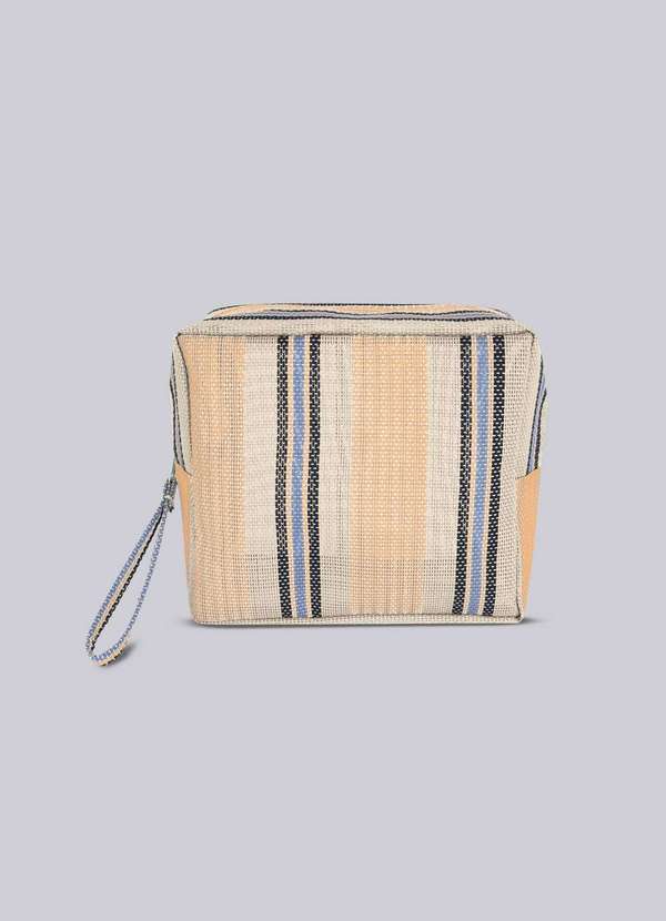 Hering - Necessaire Feminina Listrada Laranja