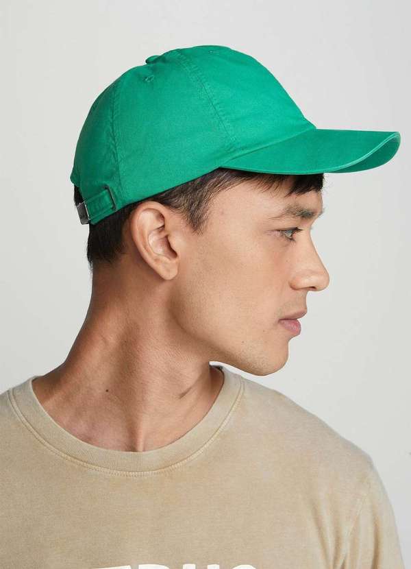 Hering - Bone Unissex Aba Curva em Sarja Verde