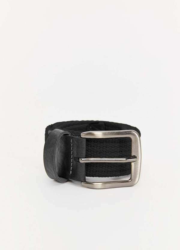 Hering - Cinto Masculino em Cadarco Preto