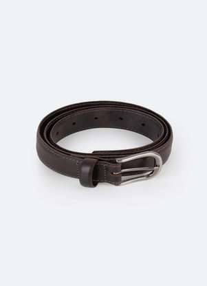 Hering - Cinto Masculino em Couro com Fivela de Metal - HERING