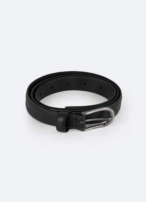 Hering - Cinto Masculino em Couro com Fivela de Metal - HERING