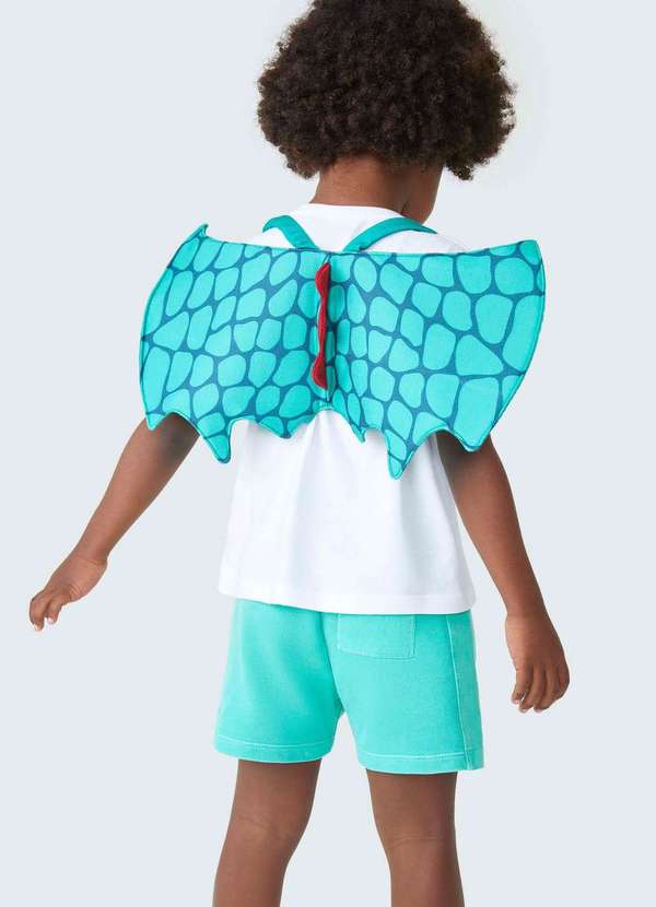 Hering - Asa de Dragao Infantil Menino Azul