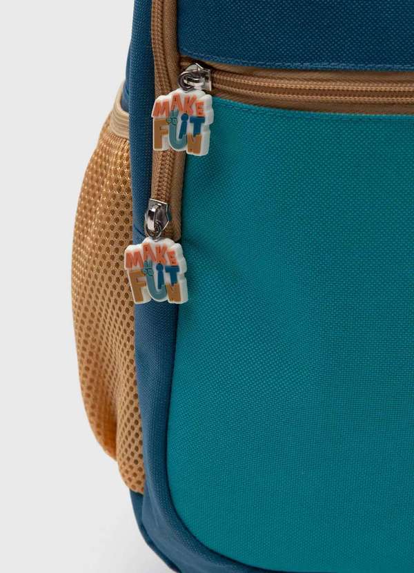 Hering - Mochila de Rodinhas Infantil Menino Azul 3