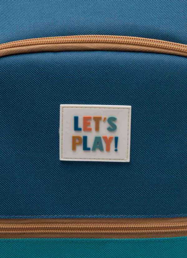 Hering - Mochila de Rodinhas Infantil Menino Azul 4