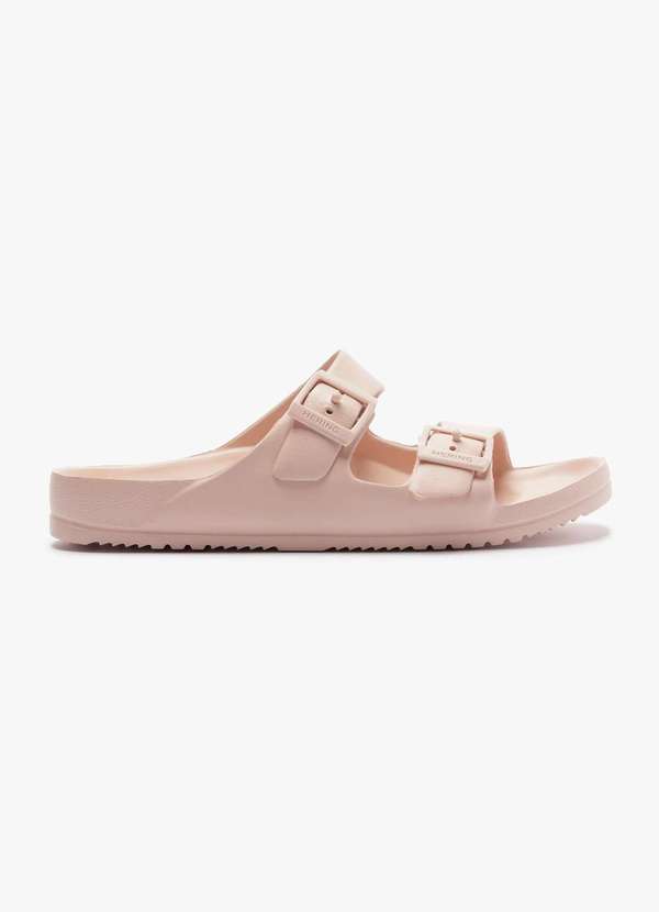 Hering - Sandalia Papete Feminina Tiras Fivelas Rosa