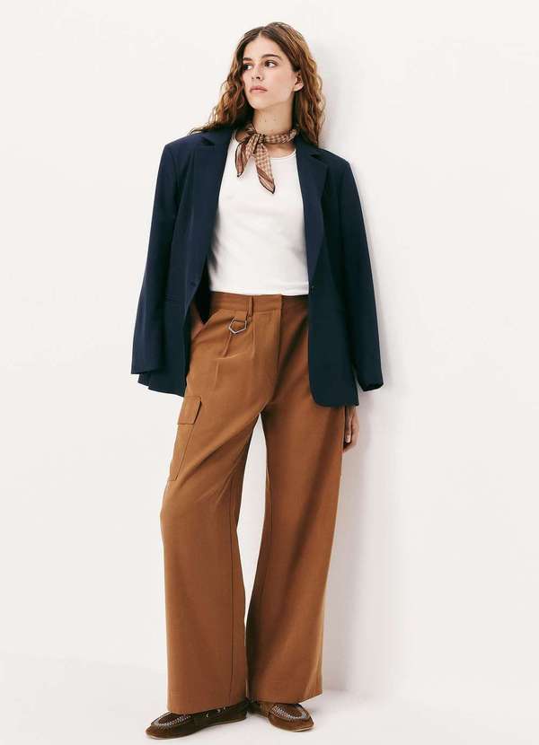 Hering - Blusa Feminina Manga Curta em Trico Leve Branco 4