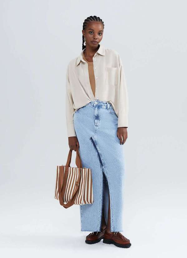 Hering - Regata Feminina Decote U em Trico Leve Marrom 4