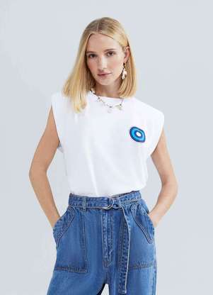 Hering - Regata Feminina Muscle Tee Cancer de Mama - HERING