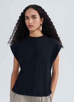 Hering - Regata Muscle Feminina em Ribana - HERING