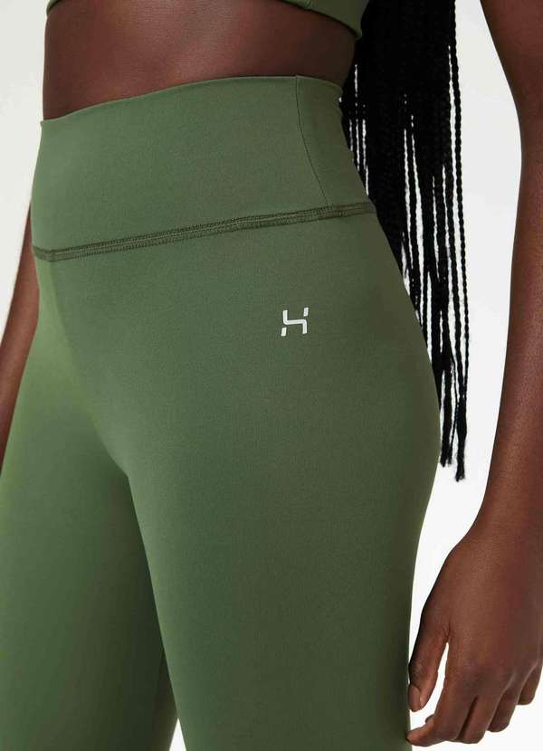 Hering - Calca Legging Basica Esportiva Feminina Verde 2
