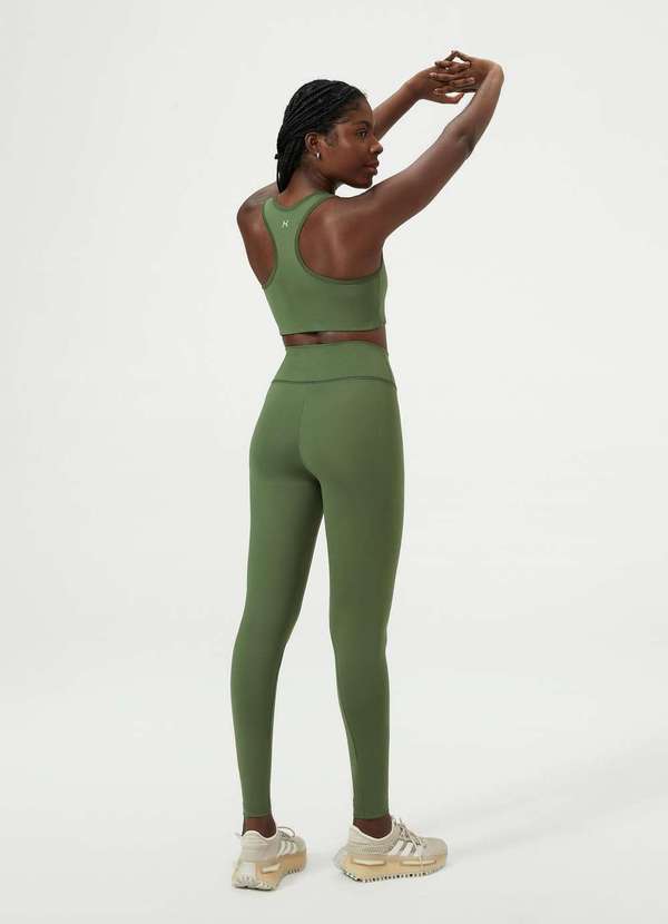 Hering - Calca Legging Basica Esportiva Feminina Verde 3