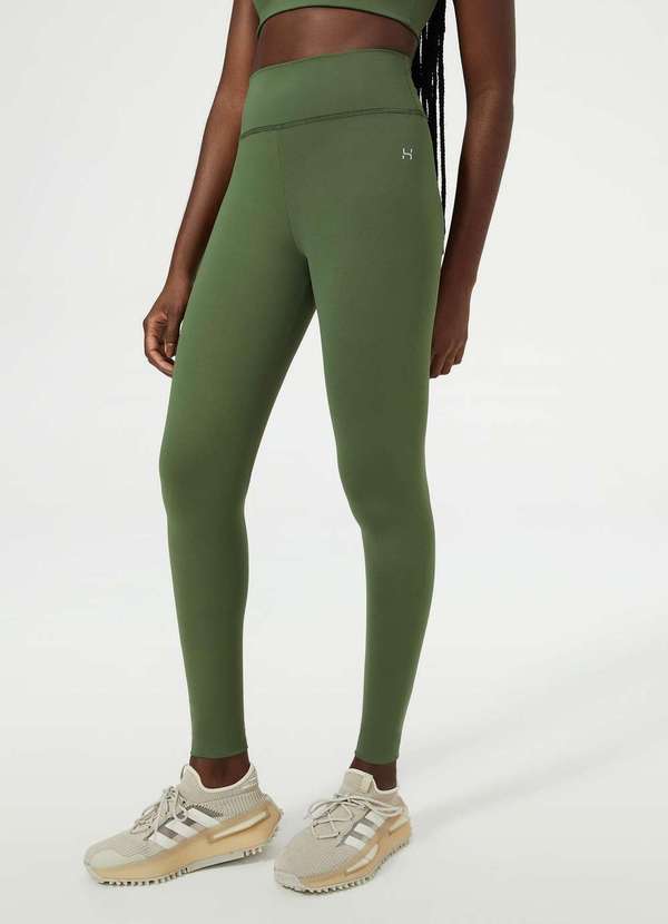 Hering - Calca Legging Basica Esportiva Feminina Verde 4