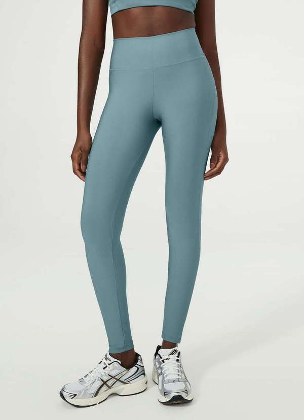 Hering - Calca Legging Esportiva com Fio Lycra Azul 4