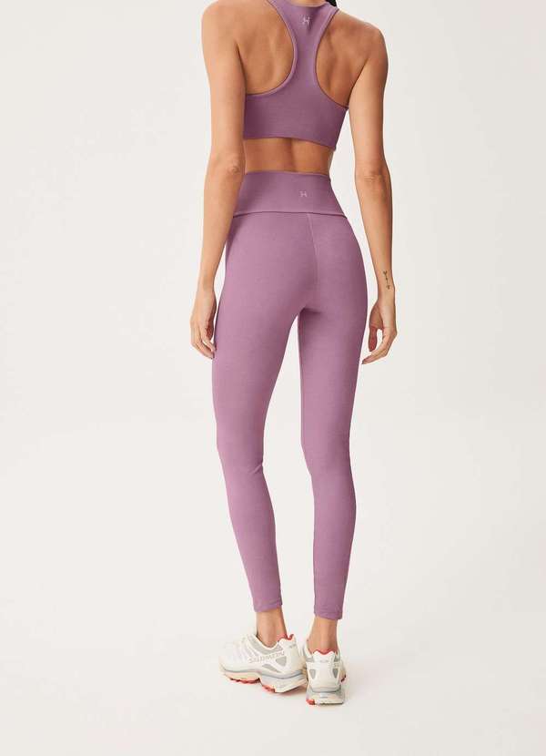 Hering - Calca Legging Feminina Esportiva com Fio Lycra Rosa 4