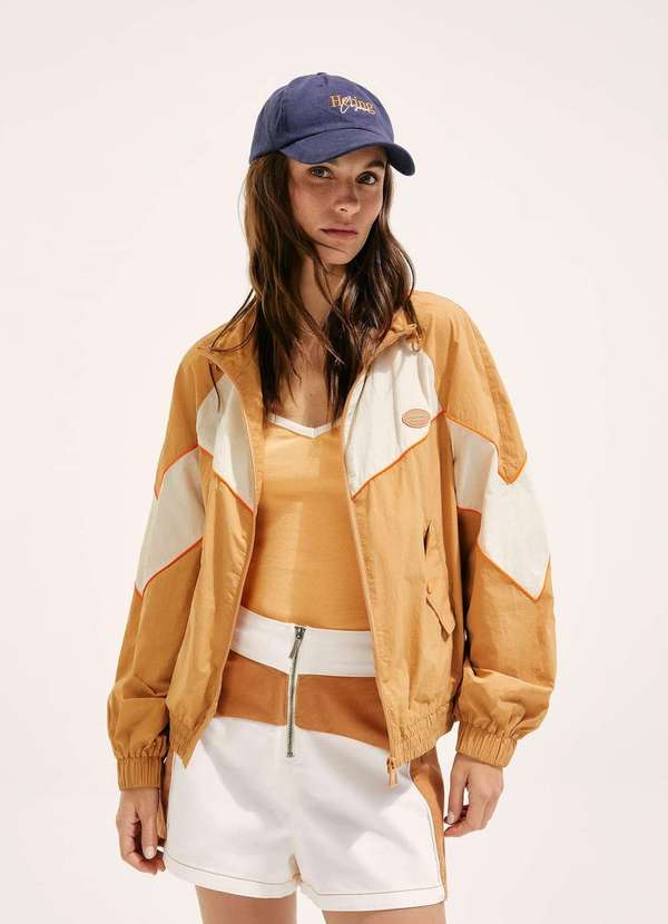 Hering - Jaqueta Corta Vento Hering e Cosmo Bege