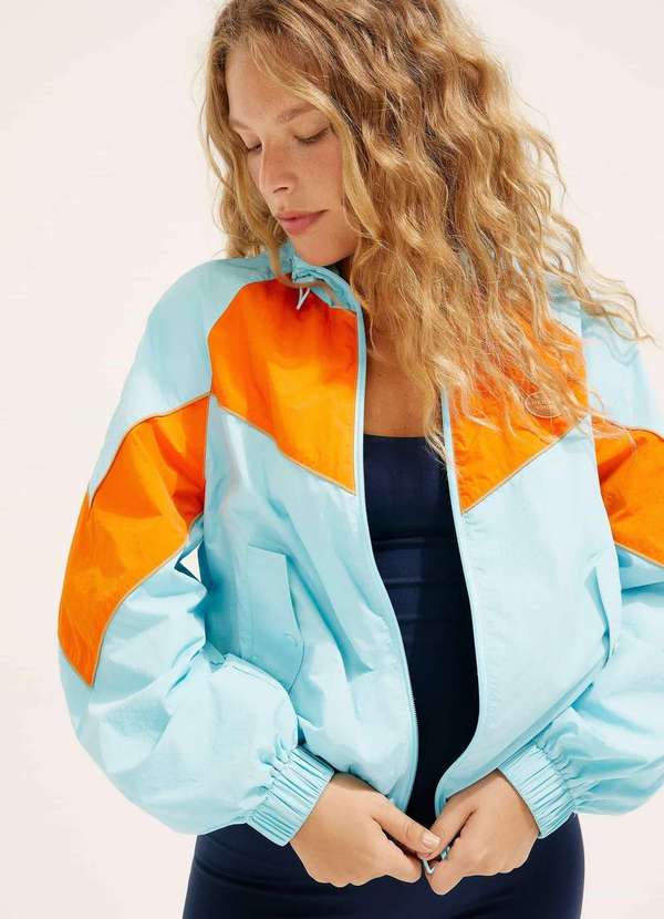 Hering - Jaqueta Corta Vento Hering e Cosmo Azul