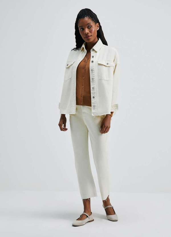 Hering - Cardigan Feminino em Trico Marrom 4