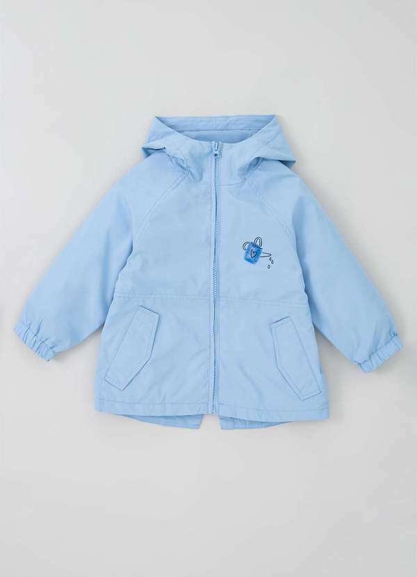 Hering - Jaqueta Corta Vento Infantil Menina Toddler Azul