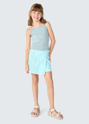 Hering - Saia Infantil em Sarja Transpassada - HERING