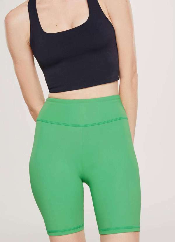 Hering - Bermuda Esportiva Feminina Protecao Uv Verde 2