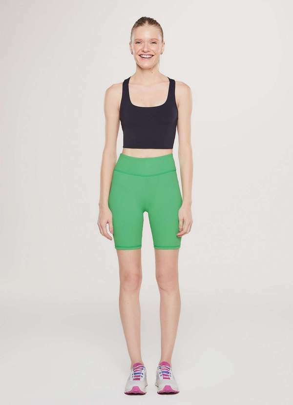 Hering - Bermuda Esportiva Feminina Protecao Uv Verde 3