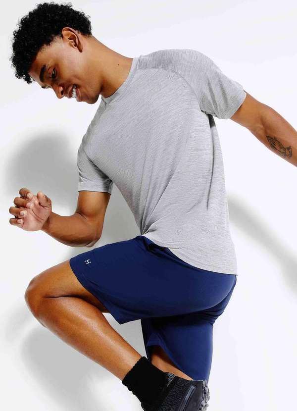 Hering - Bermuda Basica Esportiva Masculina Azul 2