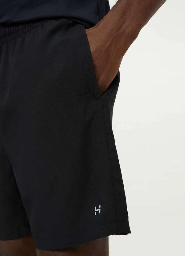 Hering - Bermuda Esportiva Basica Masculina Preto 4