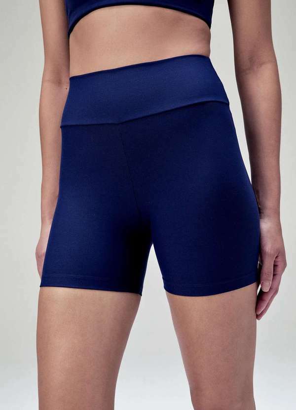 Hering Sports - Bermuda Esportiva Feminina Secagem Rapida Azul