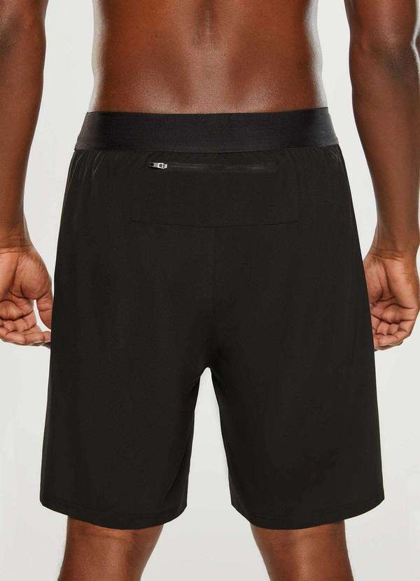 Hering - Bermuda Esportiva Masculina com Sunga Interna Preto 2